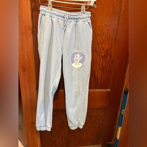 Dollskill blue carebear sweatpants medium